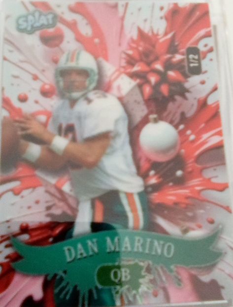 2025 Wild Card Splat #SCFCCa5-DM Dan Marino — front