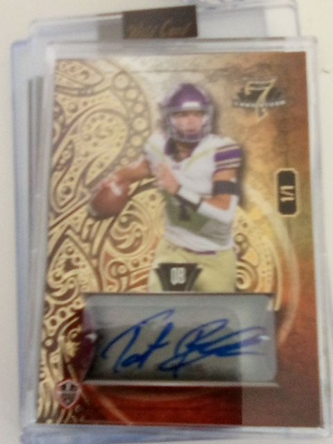 2023 Wild Card 7 Card Stud #1 Ben Bryant — front