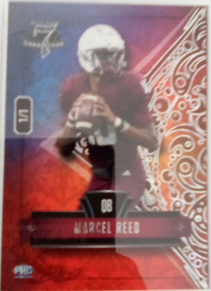 2026 Wild Card 7 Card Stud Marcel Reed #7CSL-MR — front