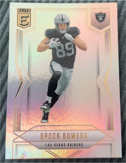 2025 Panini Donruss Elite #13 Brock Bowers — front