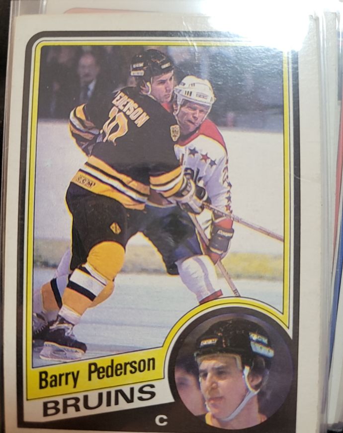 1984-85 Topps #11 Barry Pederson — front