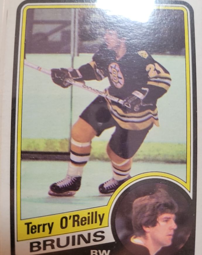 1984-85 Topps #10 Terry O'Reilly Boston Bruins — front