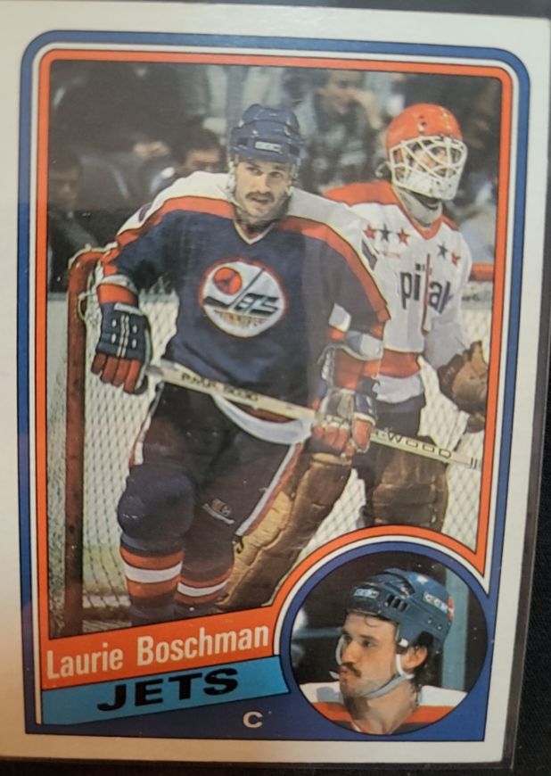 1984-85 Topps #151 Laurie Boschman — front