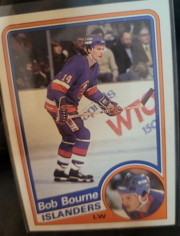 1984-85 Topps #92 Bob Bourne — front