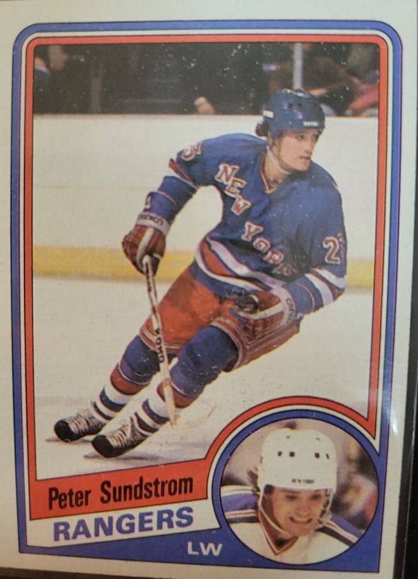 1984-85 Topps #116 Peter Sundstrom — front