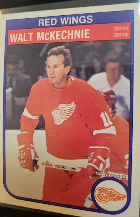 1982-83 O-Pee-Chee #91 Walt McKechnie — front