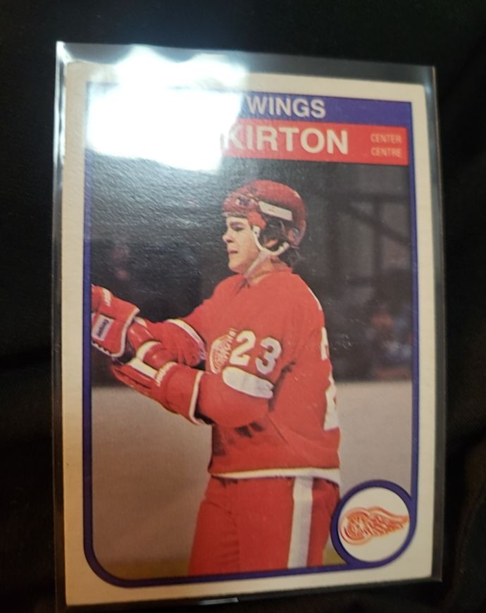 1982-83 O-Pee-Chee #87 Mark Kirton — front