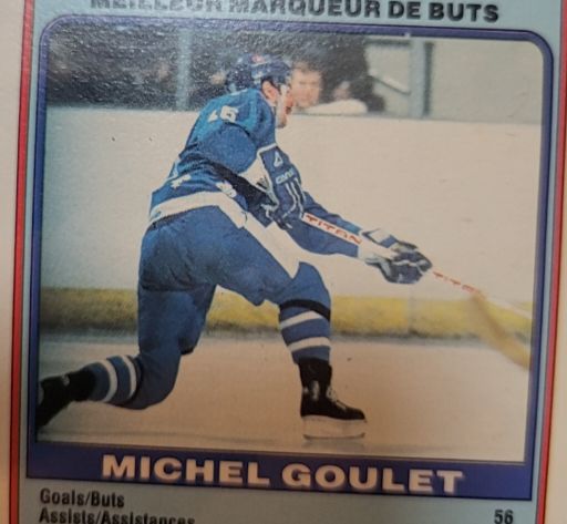 1984-85 O-Pee-Chee #366 Michel Goulet — front