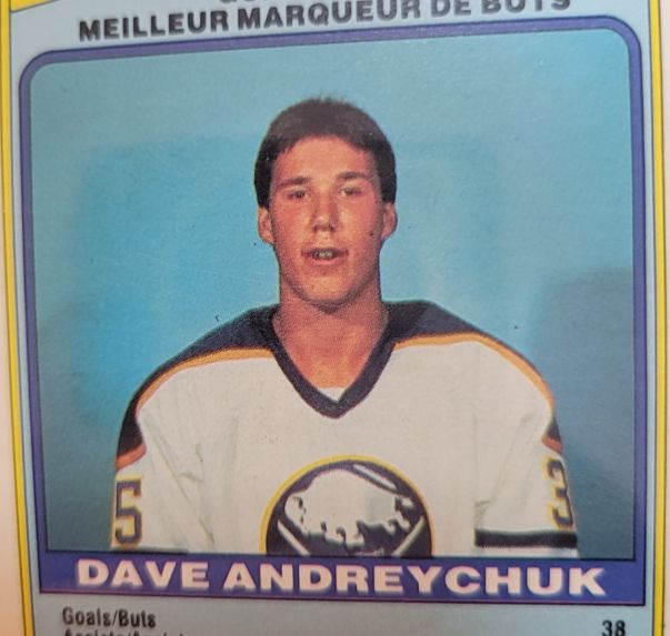 1984-85 O-Pee-Chee #353 Dave Andreychuk Buffalo Sabres — front