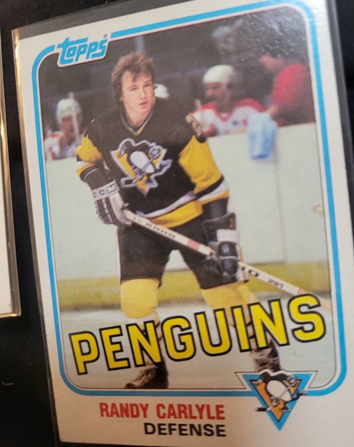 1981-82 Topps #112 Randy Carlyle — front