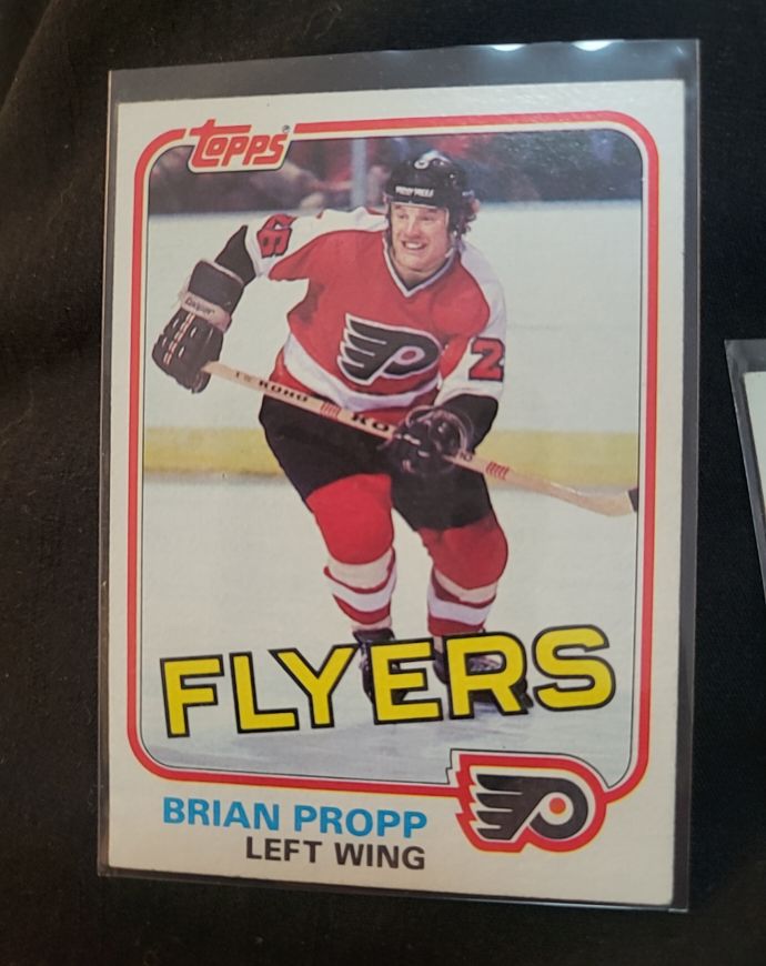 1981-82 Topps #110 Brian Propp — front