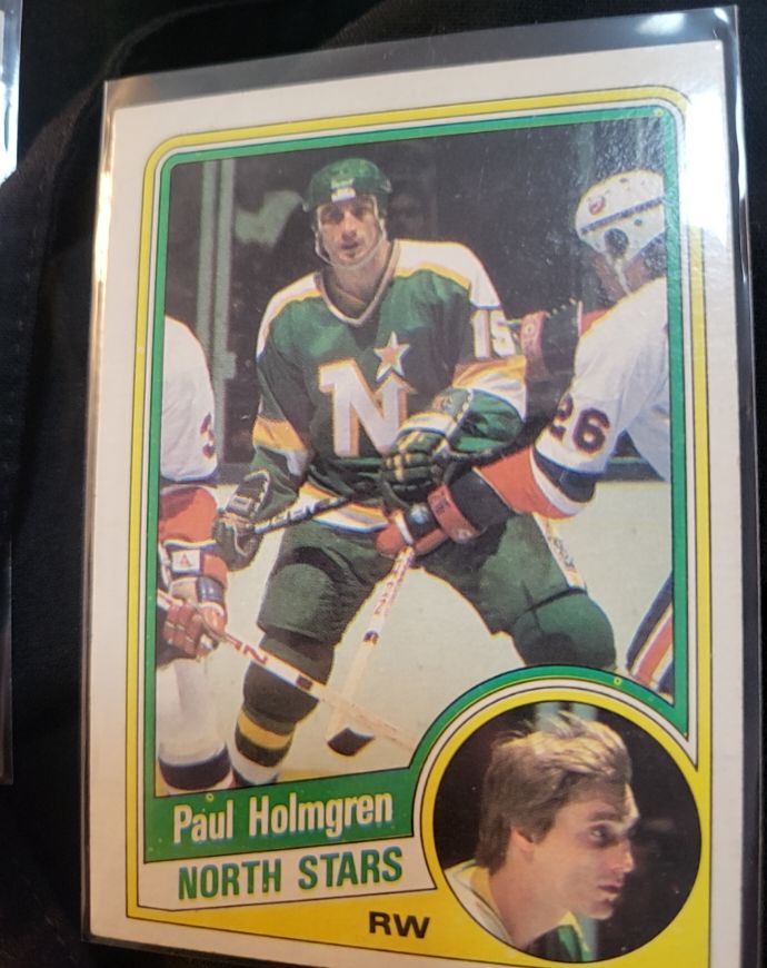 1984-85 Topps #74 Paul Holmgren Minnesota North Stars — front