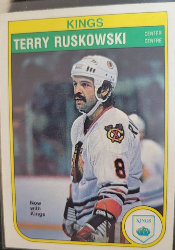 1982-83 O-Pee-Chee #72 Terry Ruskowski — front