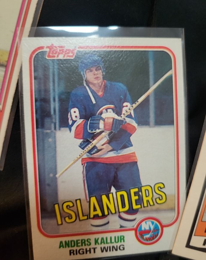 1981 Topps #90 Anders Kallur — front