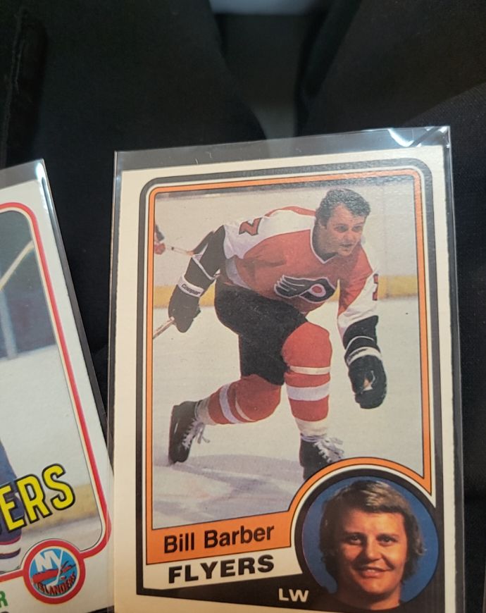 1984-85 O-Pee-Chee #156 Bill Barber — front