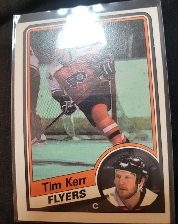 1984-85 Topps #119 Tim Kerr — front