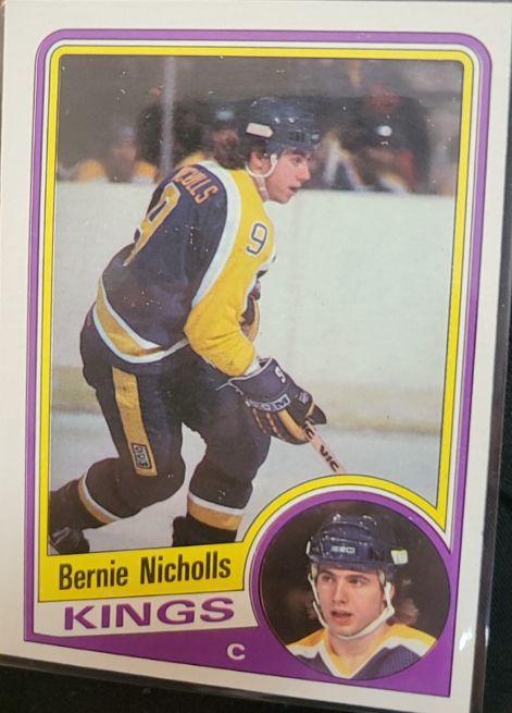 1984-85 Topps #67 Bernie Nicholls — front