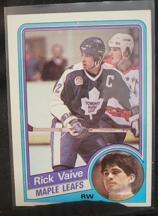 1984-85 Topps #138 Rick Vaive — front
