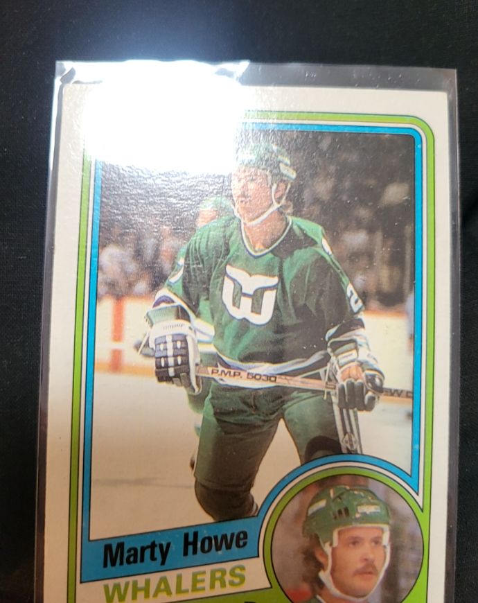 1984-85 Topps #55 Marty Howe — front