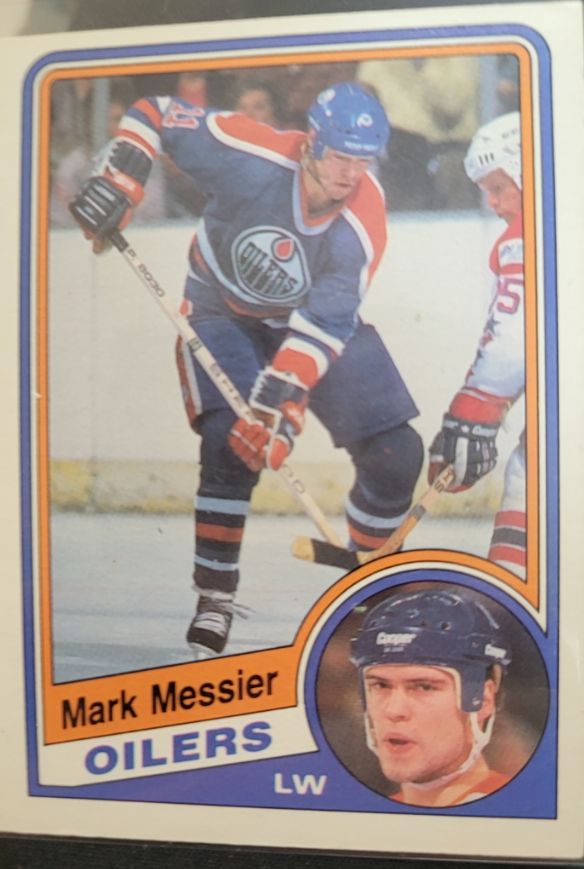 1984-85 O-Pee-Chee #254 Mark Messier — front