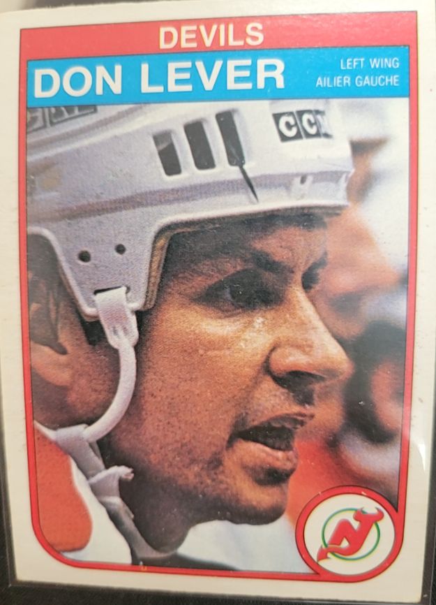 1982-83 O-Pee-Chee #141 Don Lever — front