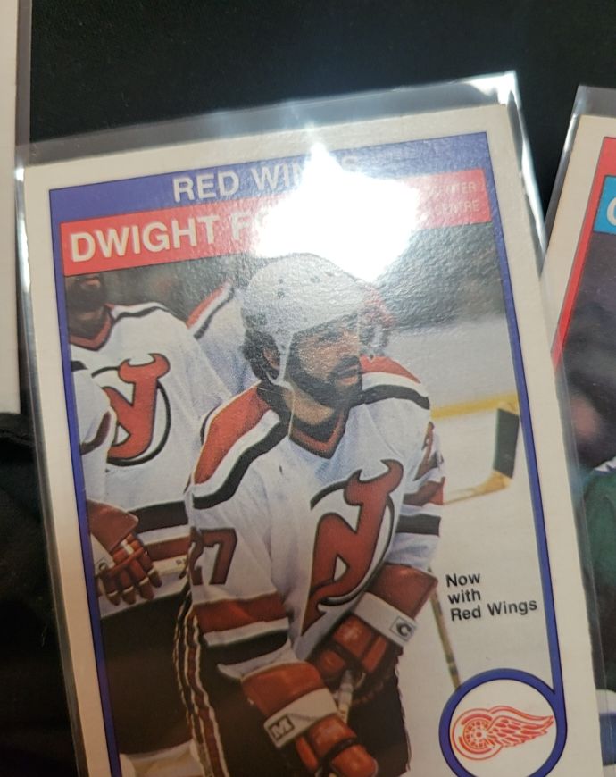 1983-84 O-Pee-Chee #27 Dwight Foster — front