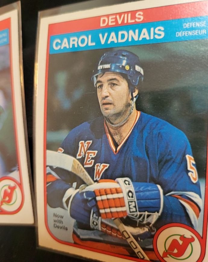 1982-83 O-Pee-Chee #148 Carol Vadnais — front