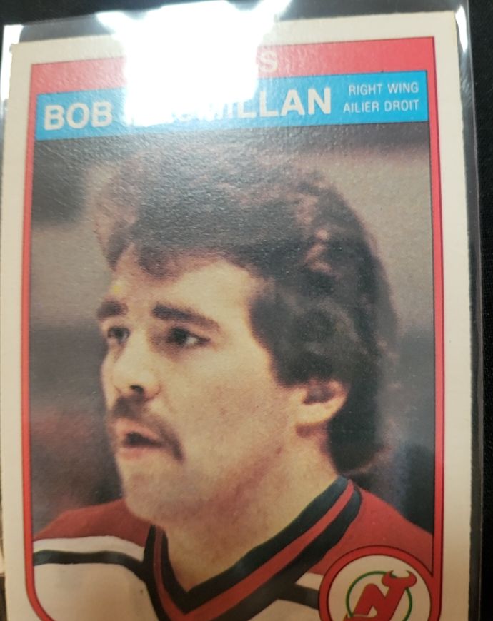 1982-83 O-Pee-Chee #143 Bob MacMillan — front