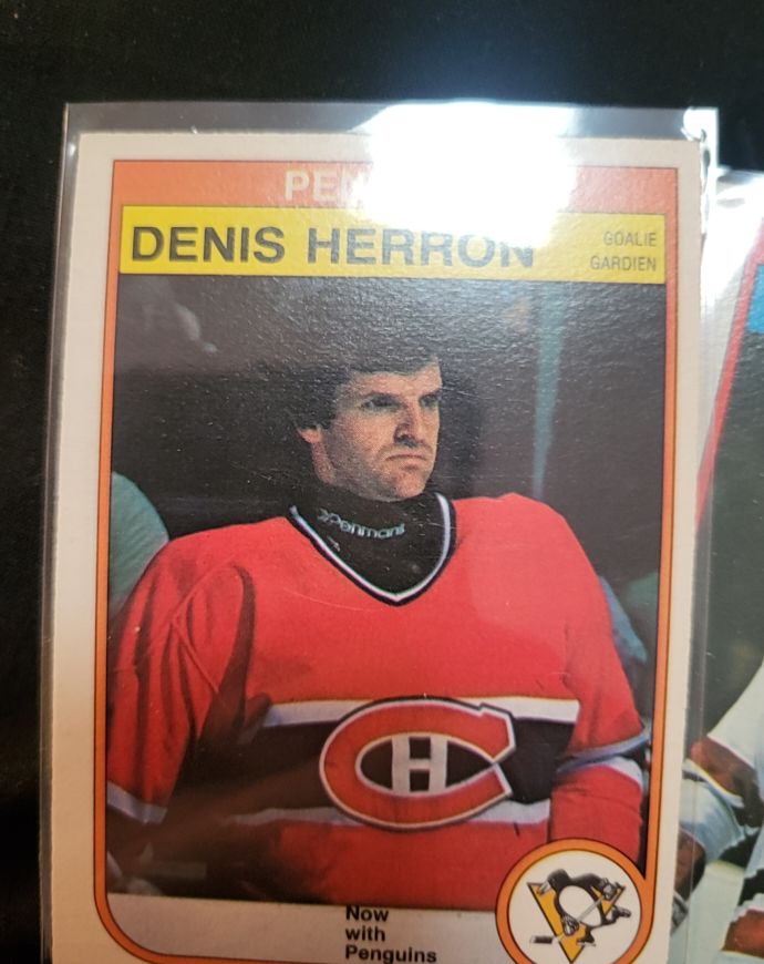 1982-83 O-Pee-Chee #270 Denis Herron — front