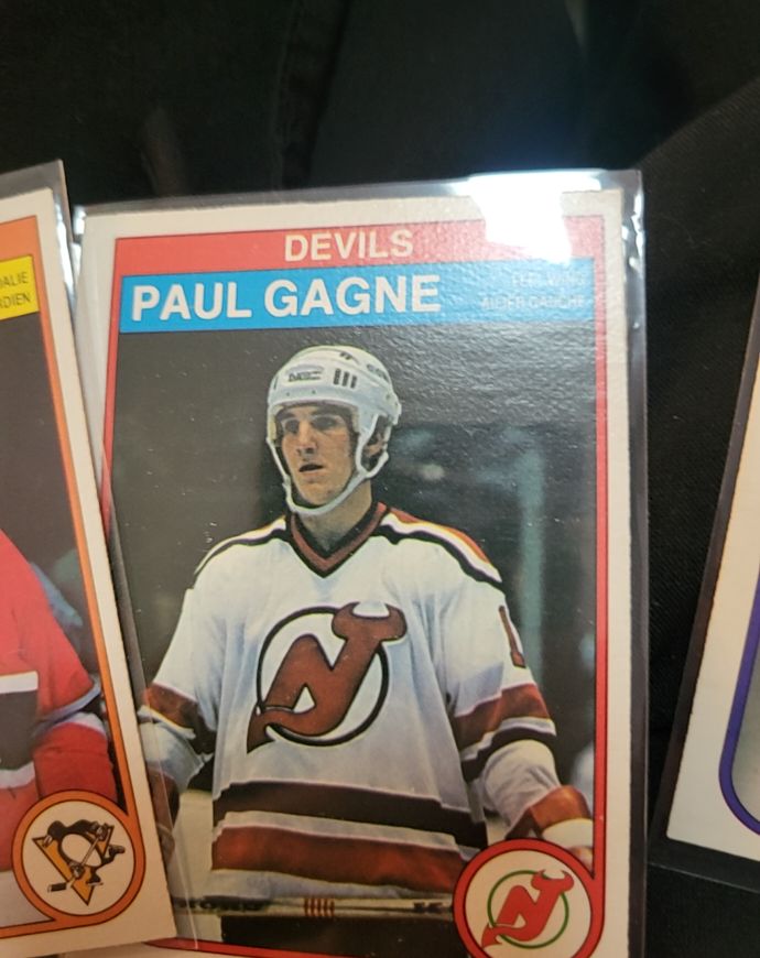 1982-83 O-Pee-Chee #139 Paul Gagne New Jersey Devils — front