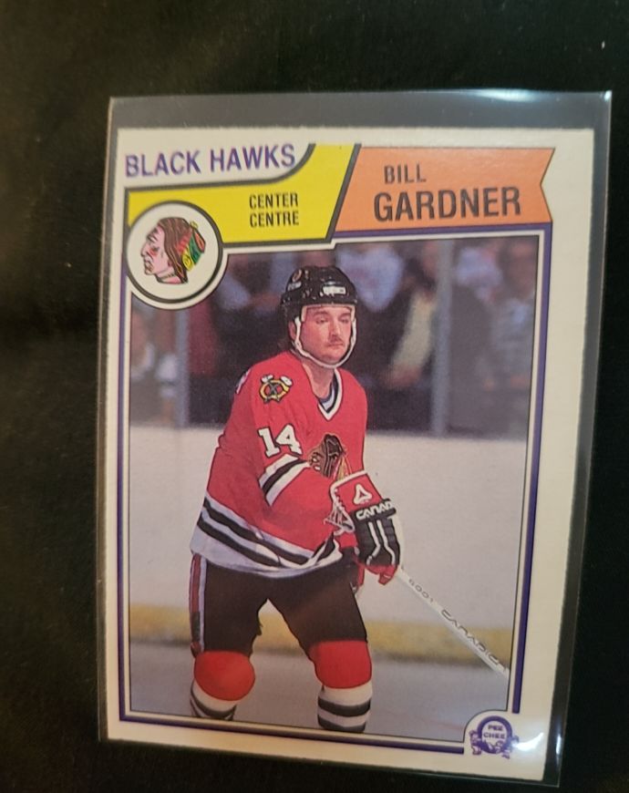 1983-84 O-Pee-Chee #103 Bill Gardner — front