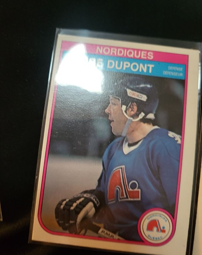 1982-83 O-Pee-Chee #282 Andre Dupont — front