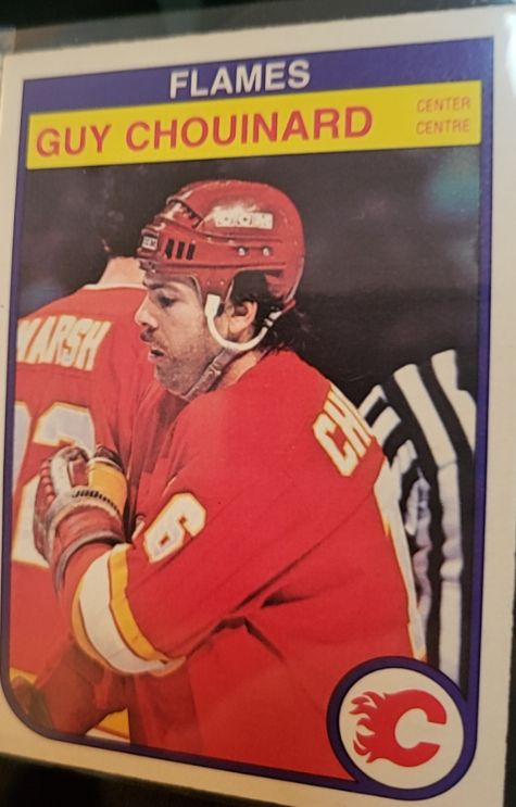 1982-83 O-Pee-Chee #41 Guy Chouinard — front