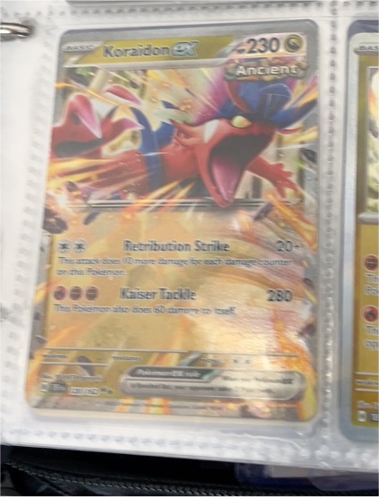 2024 Pokémon TCG Koraidon ex 120/162 SV05 Temporal Forces — front