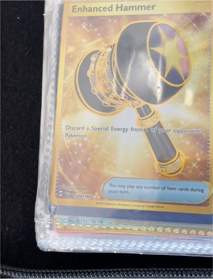 2024 Pokémon SV06 Twilight Masquerade #224 Enhanced Hammer — front