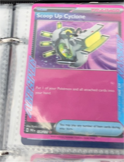 2023 Pokémon TCG Scarlet & Violet Twilight Masquerade #162 Scoop Up Cyclone — front