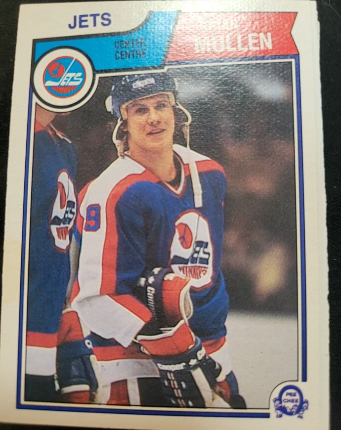 1983-84 O-Pee-Chee #389 Brian Mullen — front
