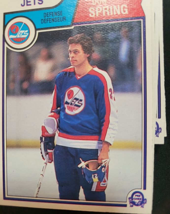 1983-84 O-Pee-Chee #392 Don Spring — front