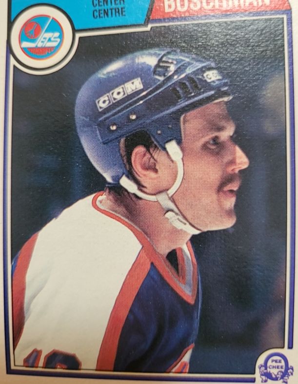 1983-84 O-Pee-Chee #381 Laurie Boschman — front