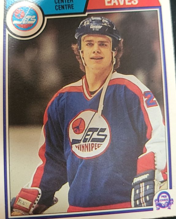 1983-84 O-Pee-Chee #384 Murray Eaves — front