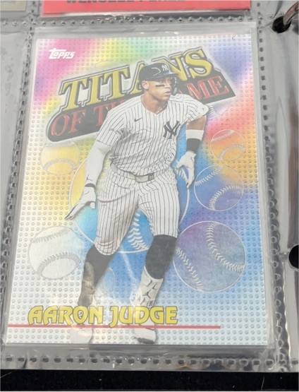 2026 Topps Titans of the Game #TOG-3 Aaron Judge — front