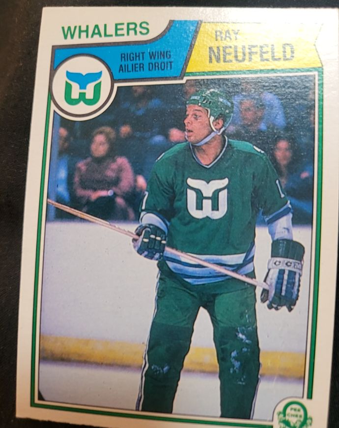 1983-84 O-Pee-Chee #144 Ray Neufeld — front