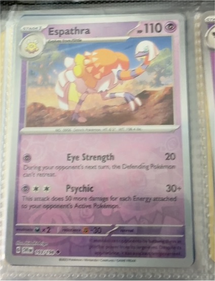 2023 Pokémon Scarlet & Violet #103 Espathra — front