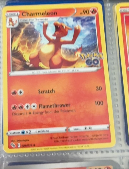 2022 Pokémon GO #009 Charmeleon — front