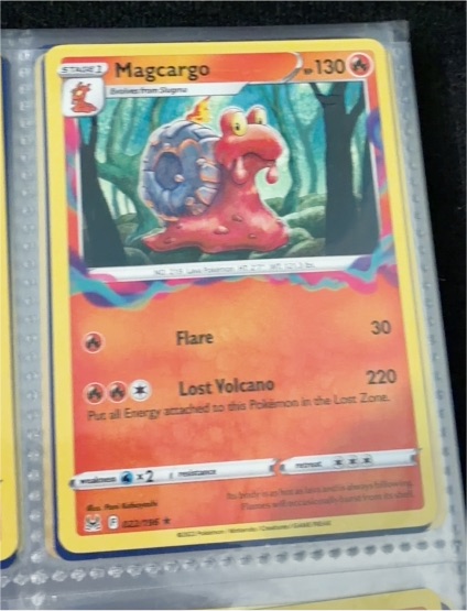 2022 Pokémon #022 Magcargo — front
