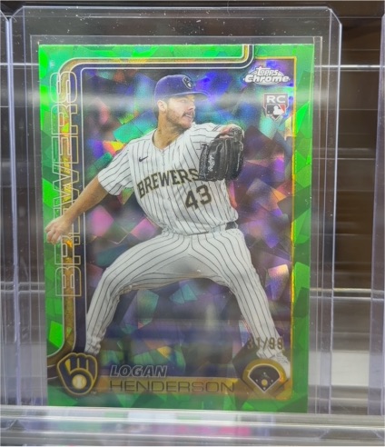2025 Topps Chrome Update #US137 Logan Henderson — front