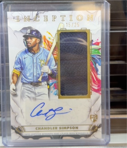 2025 Topps Inception #IAGR-CSI Chandler Simpson — front