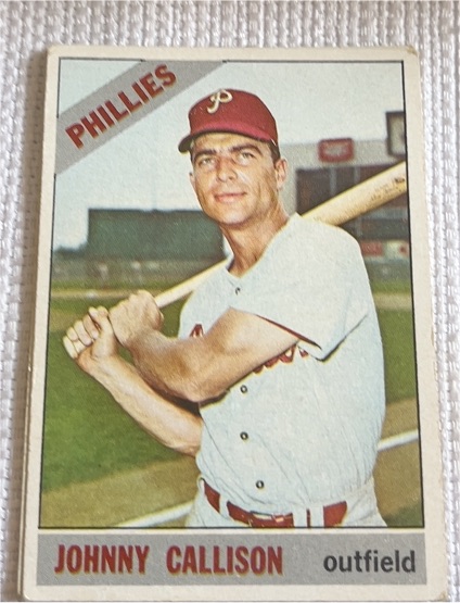 1966 Topps #230 Johnny Callison — front