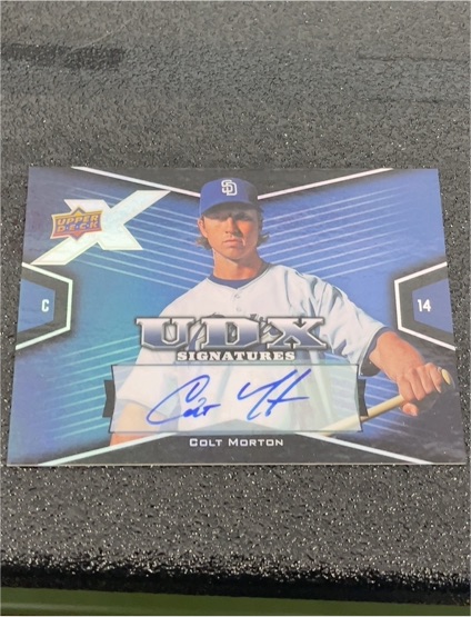 2008 Upper Deck X #CM Colt Morton — front
