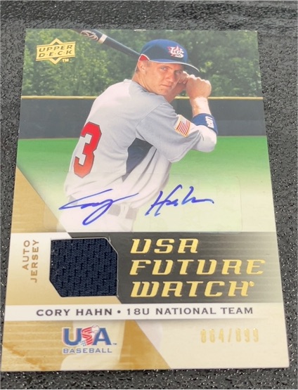 2009 Upper Deck USA Future Watch #UFWA-29 Cory Hahn — front